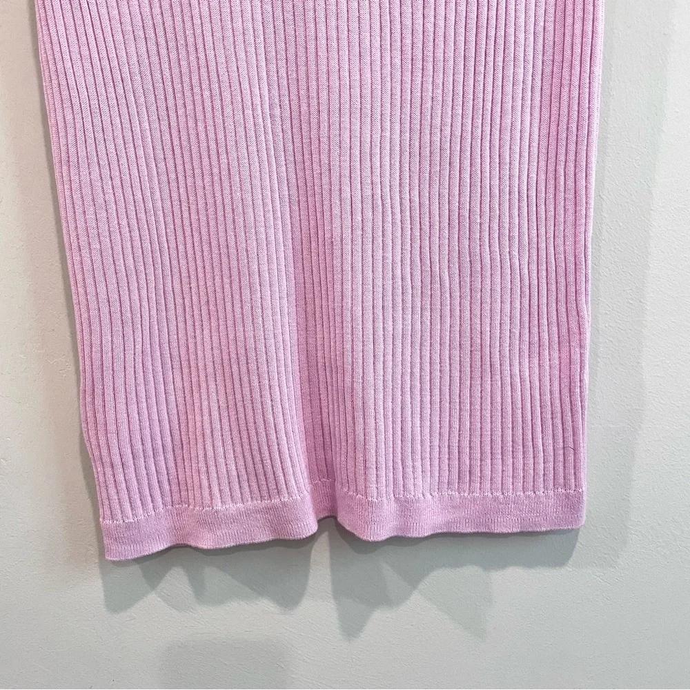 Ann Taylor Sleeveless Ribbed Knit Tank Top - Picture 4 of 11